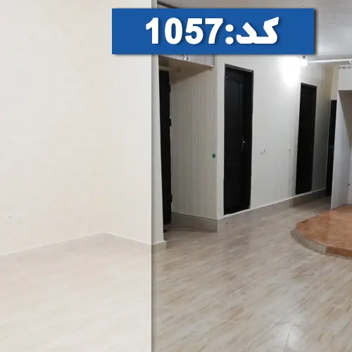 سالن نشیمن و اتاق خواب های آپارتمان در شهرک ججین